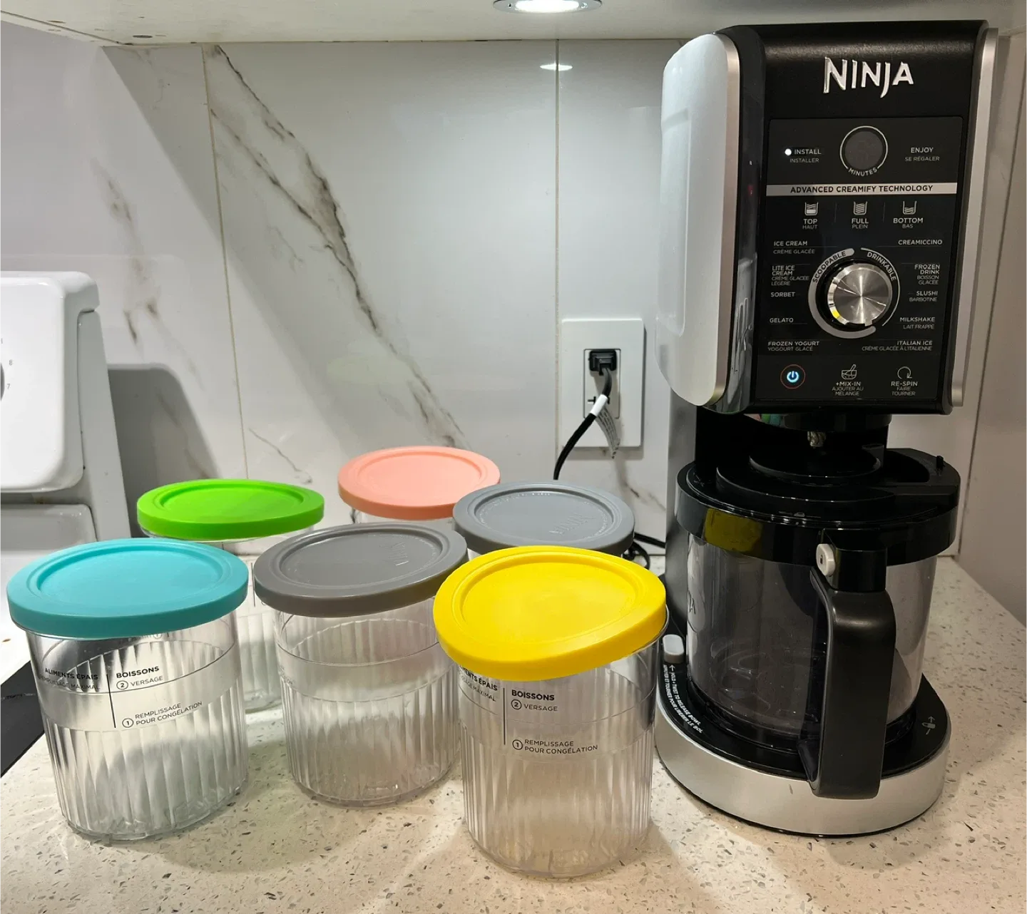 Ninja Creami Deluxe & Pint Containers
