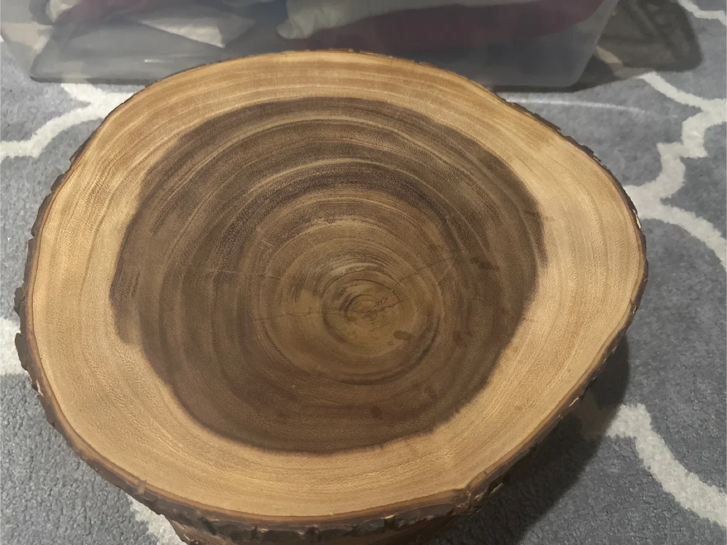 Set of Acacia Wooden Cake Stand image indicator(2)