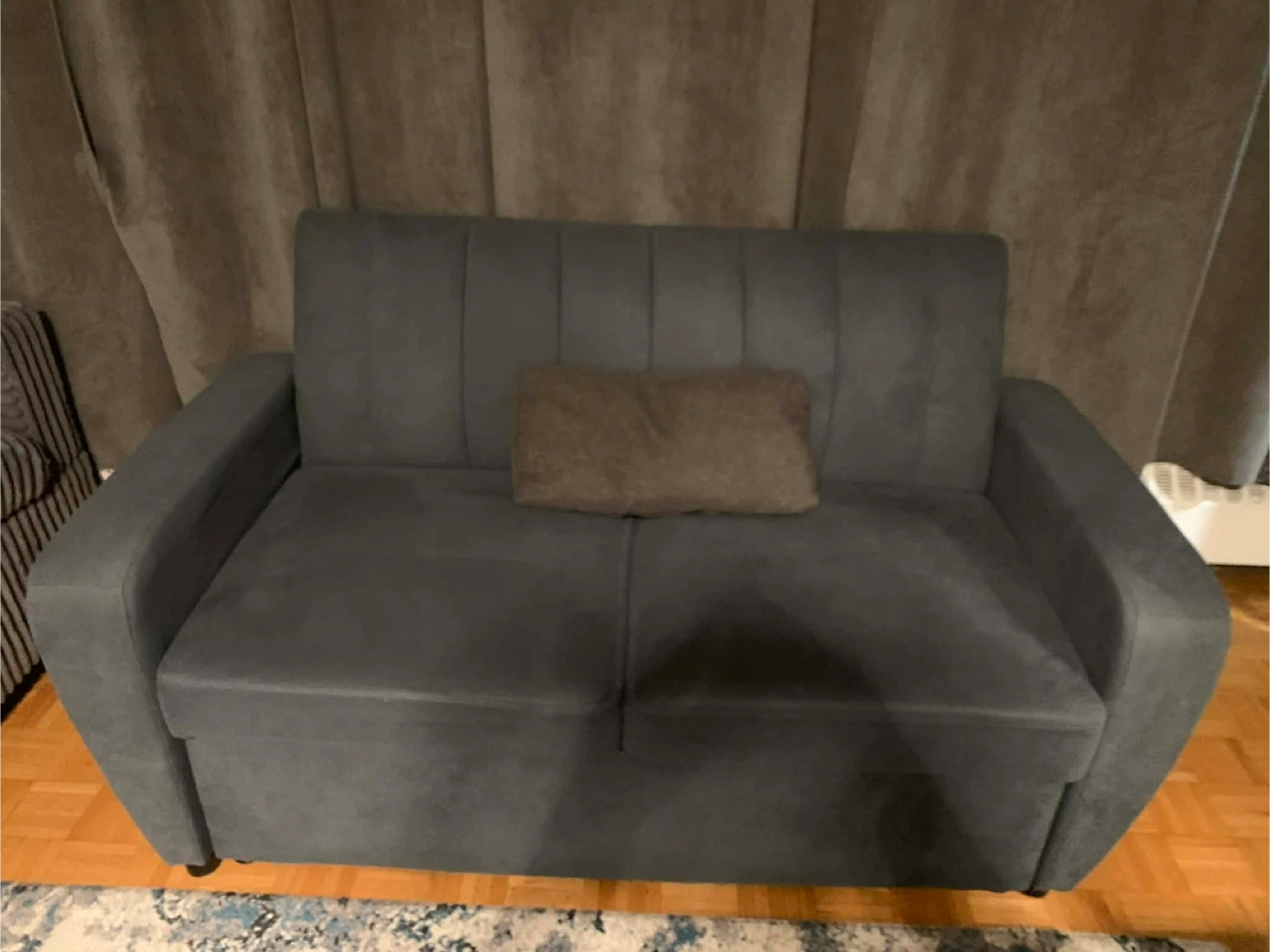 Grey Sofa Bed - photo 2