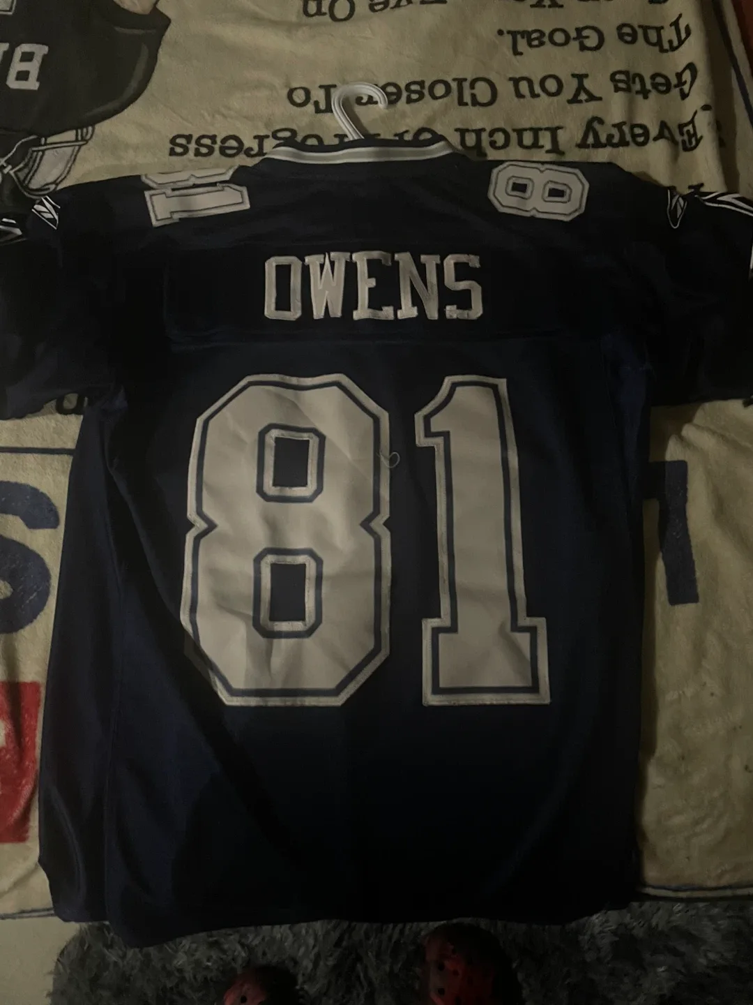 Reebok Dallas Cowboys Owens #81 Jersey - Size M image indicator(4)