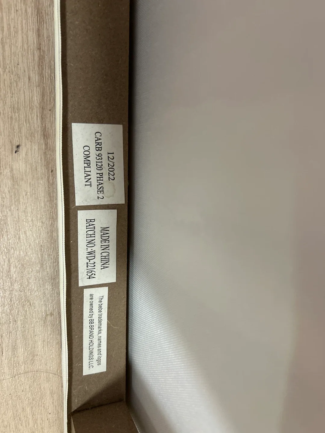 Bebe Wall Art - Black, White, Gold “#cleanout” image indicator(4)