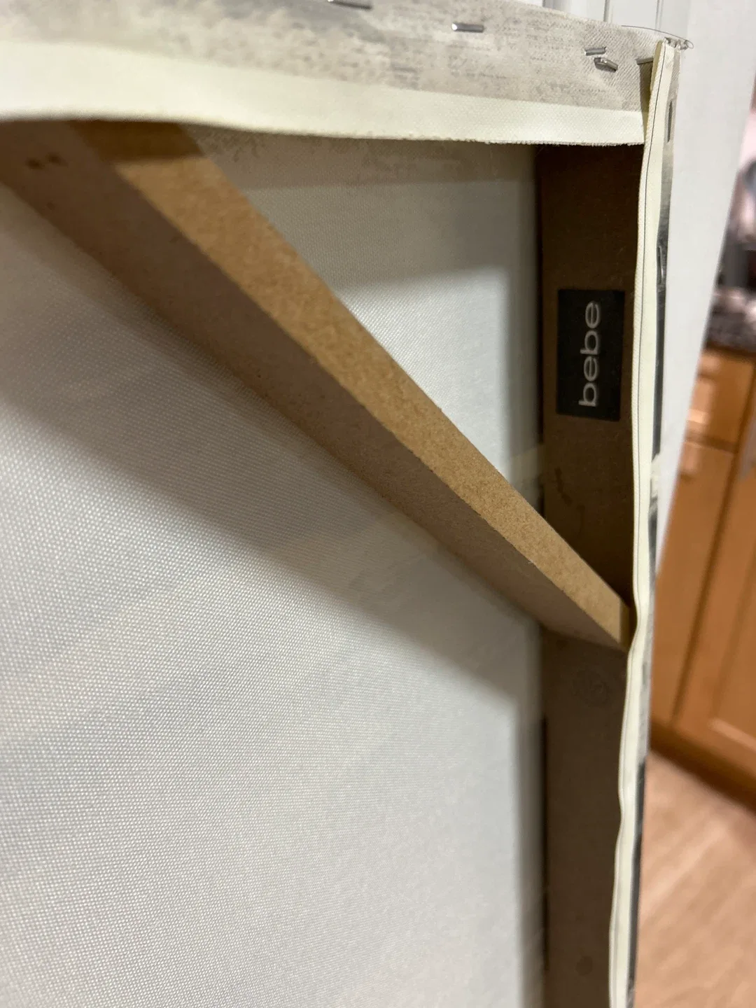 Bebe Wall Art - Black, White, Gold “#cleanout” image indicator(3)