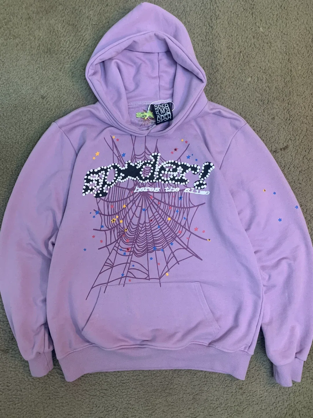 Sp5der Hoodie - Purple