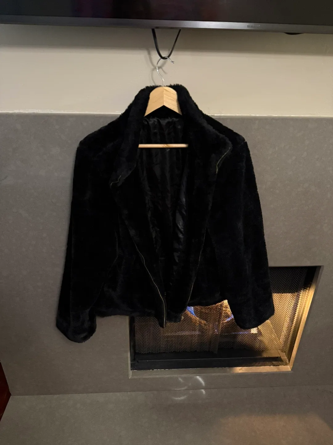 Black Fur Jacket