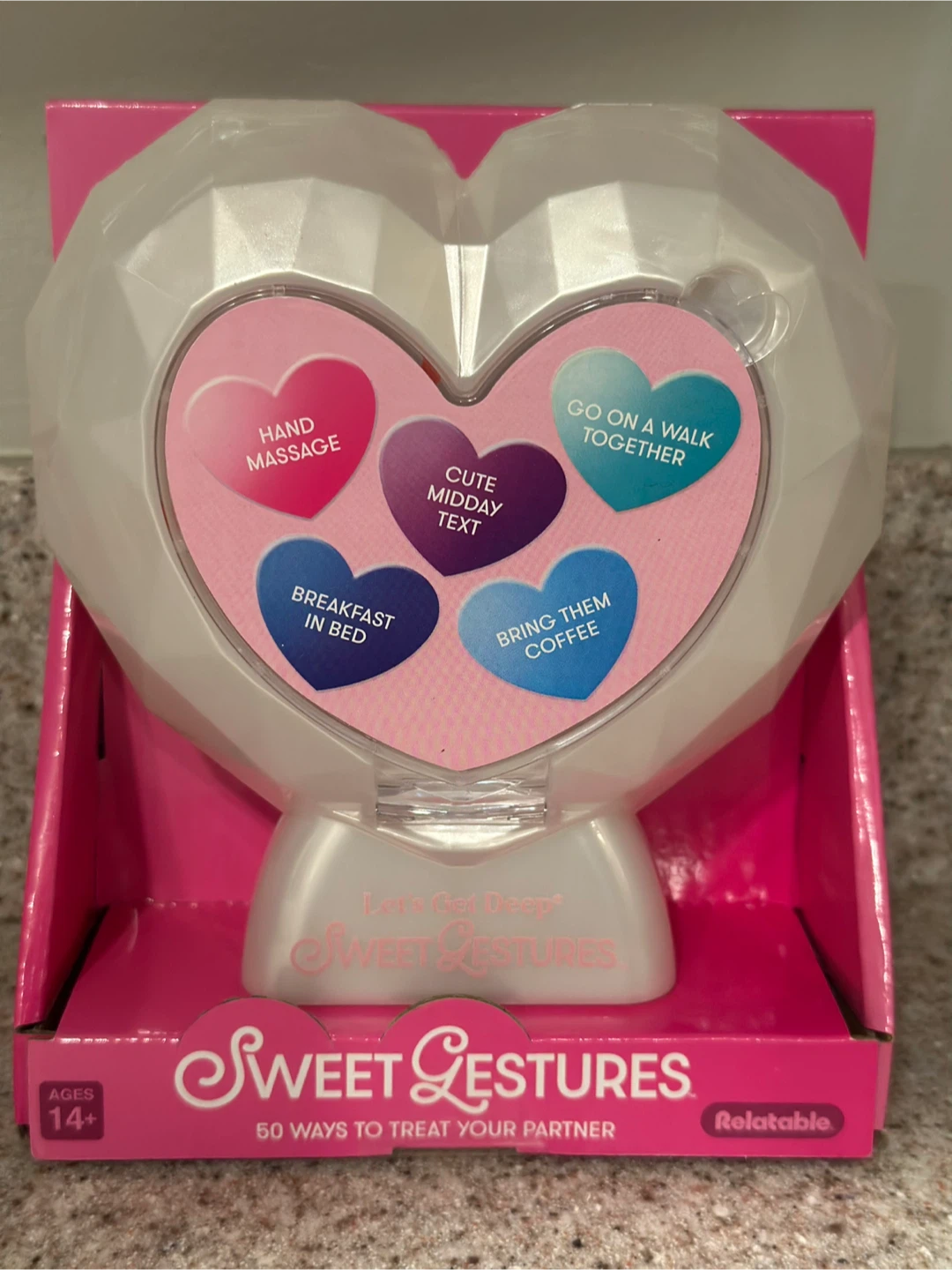 Sweet Gestures Game - 50 Ways to Treat Partner