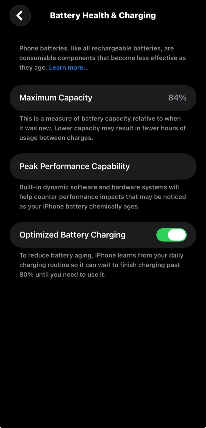 iphone 13 Pro max - 128GB - 84% Battery health - alpine green image indicator(3)