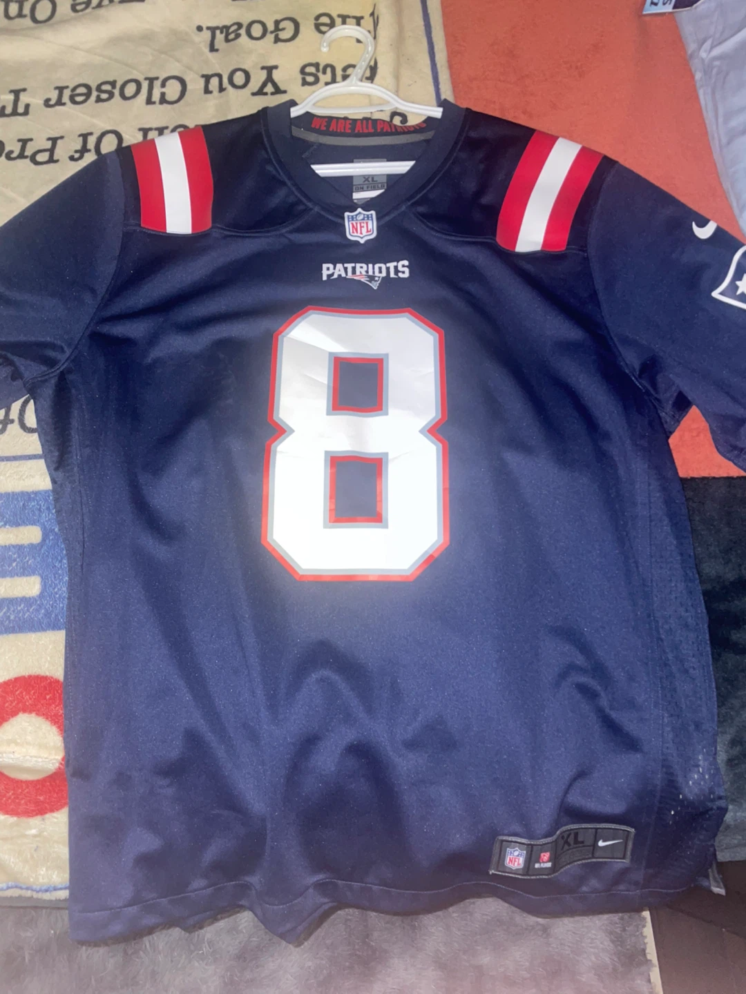 NFL Patriots Bentley #8 Jersey - XL - photo 2