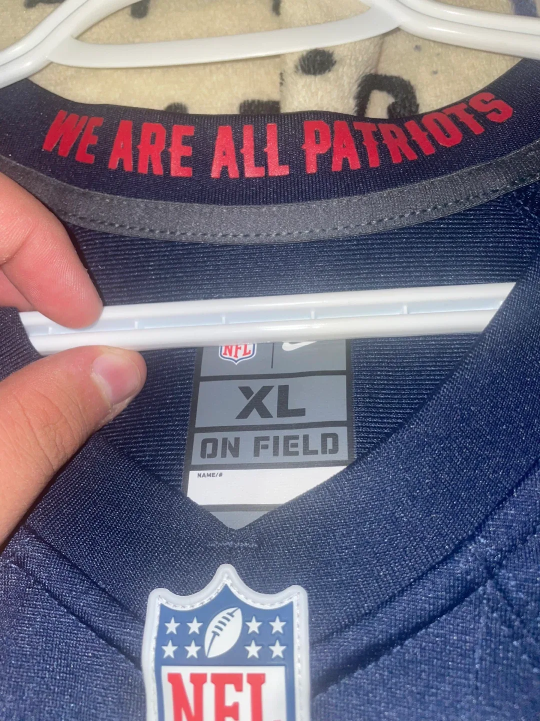 NFL Patriots Bentley #8 Jersey - XL image indicator(3)