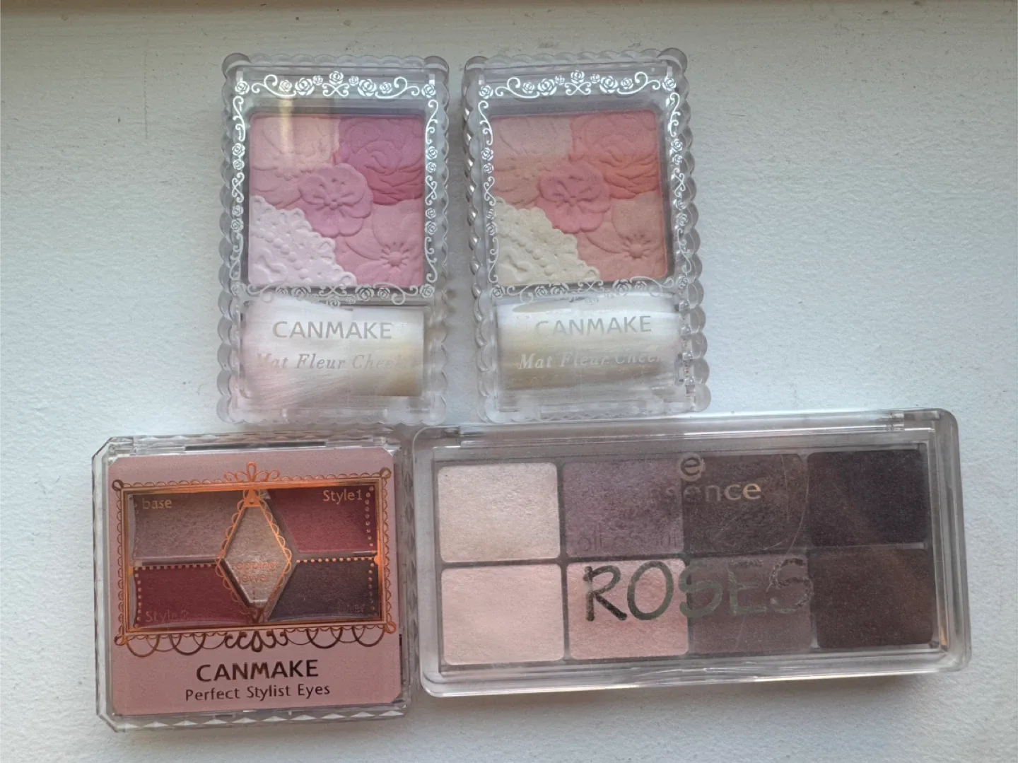 Canmake & Essence Eyeshadow Palettes
