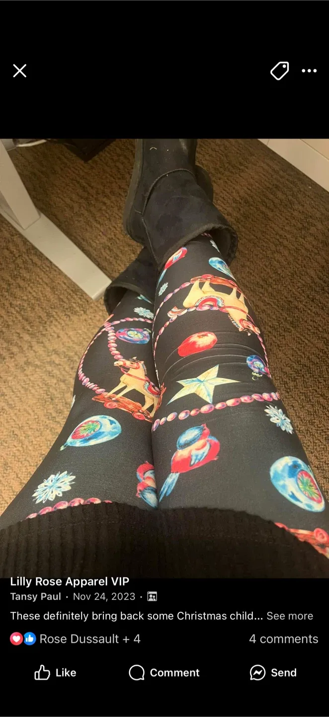 Lilly Rose Apparel Christmas Leggings