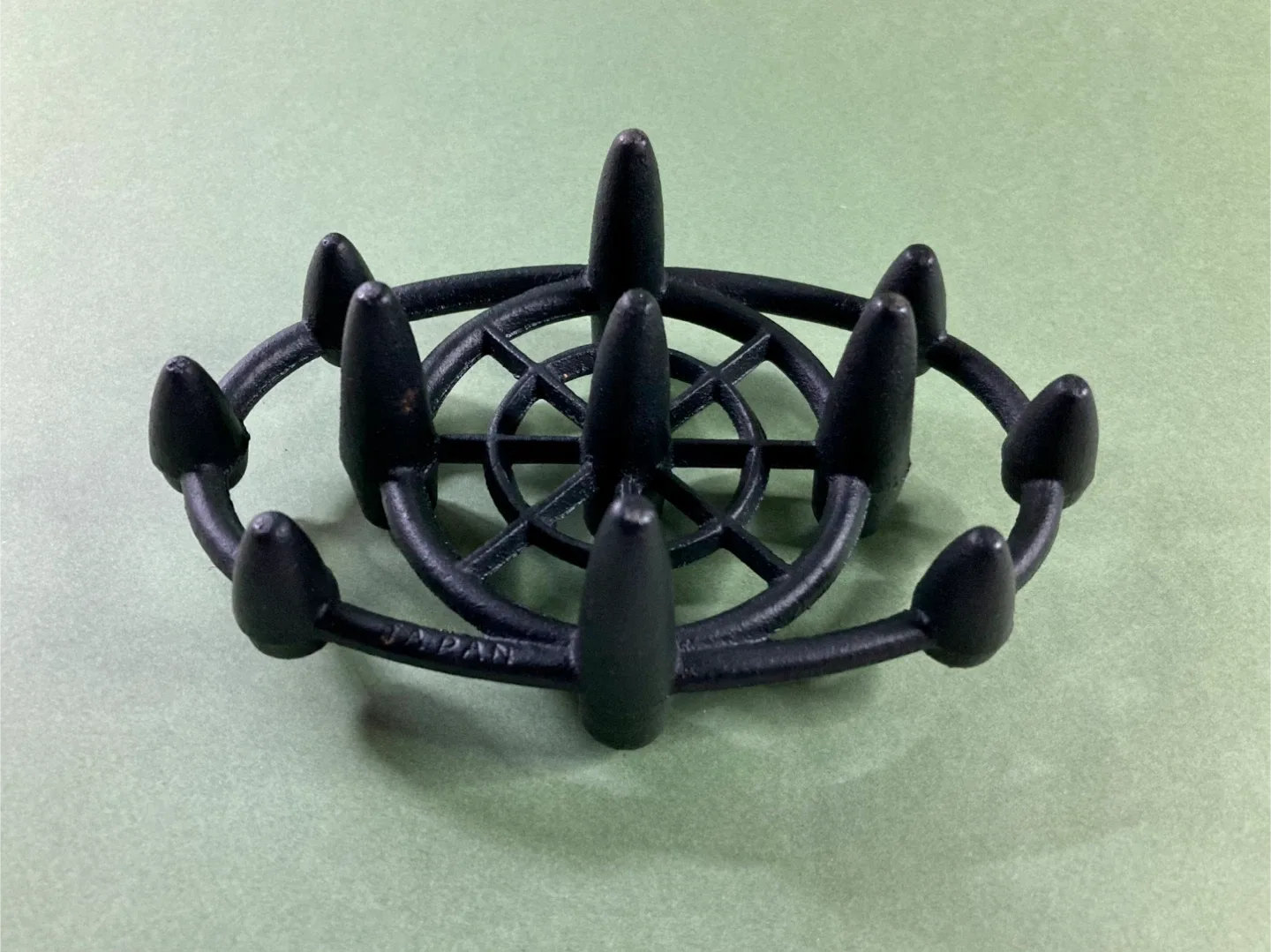 Vintage Atomic Design MCM Cast Iron Candelabra image indicator(4)