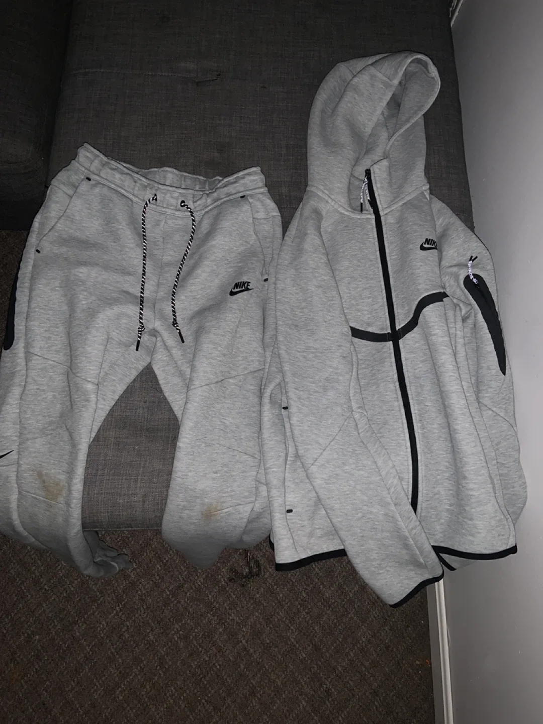 Nike Tech Fleece Grey Tracksuit