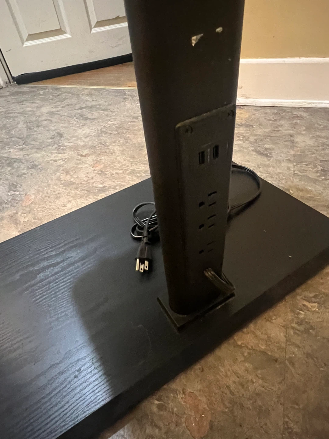 TV Stand with Mount & Power Outlets - photo 2