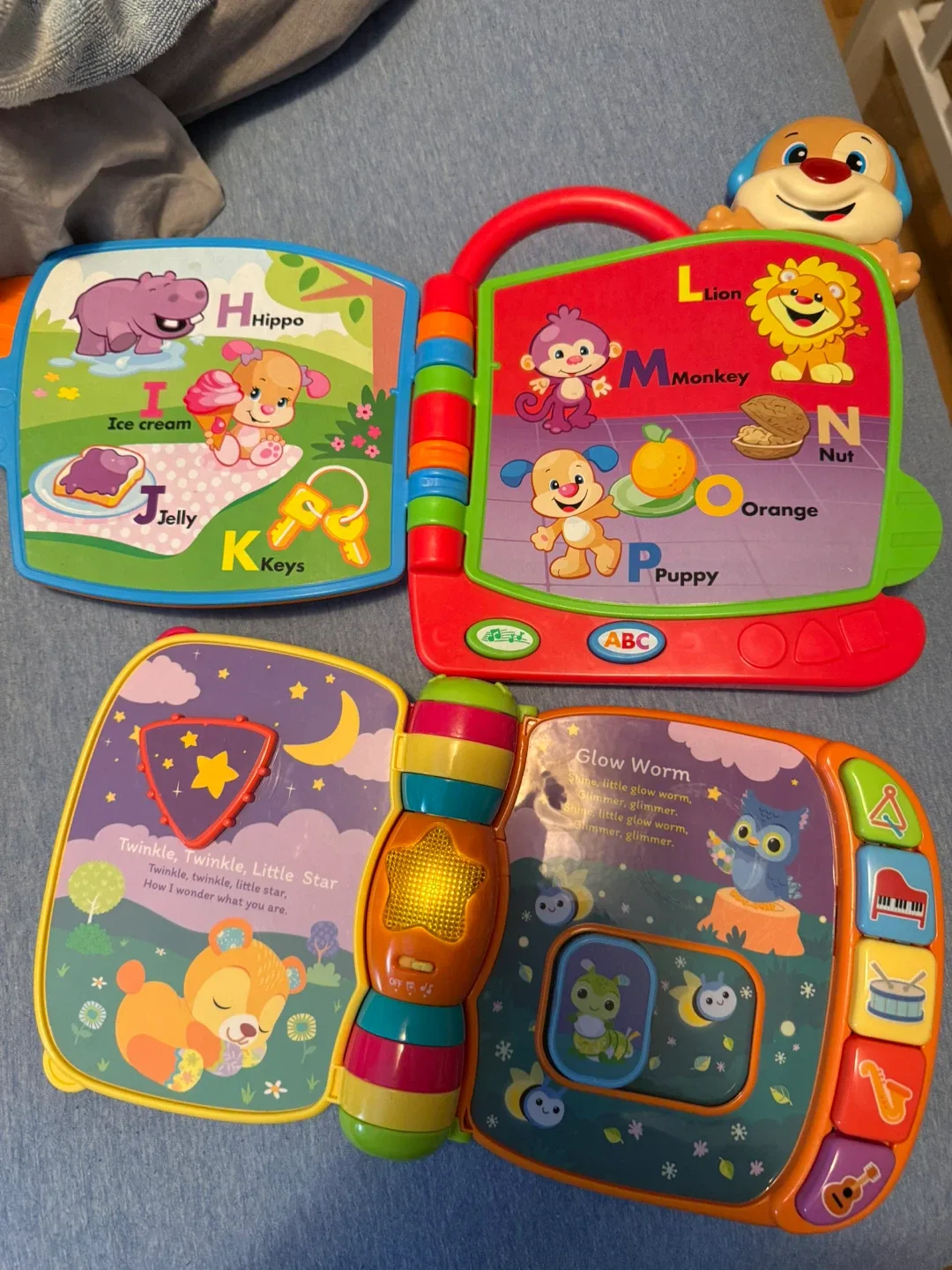 VTech & Fisher-Price Interactive ABC Books Bundle image indicator(2)