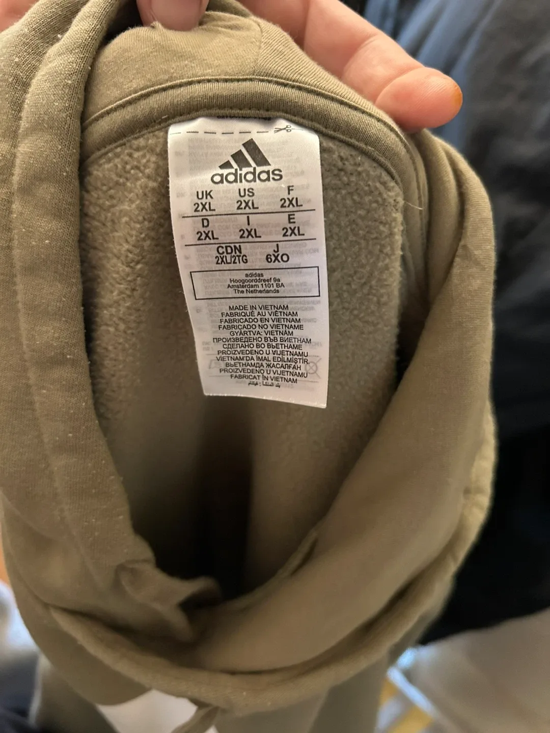 Adidas Hoodie - Size 2XL