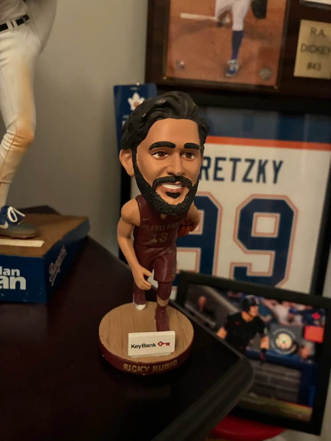 Ricky Rubio Cleveland Cavaliers Bobblehead