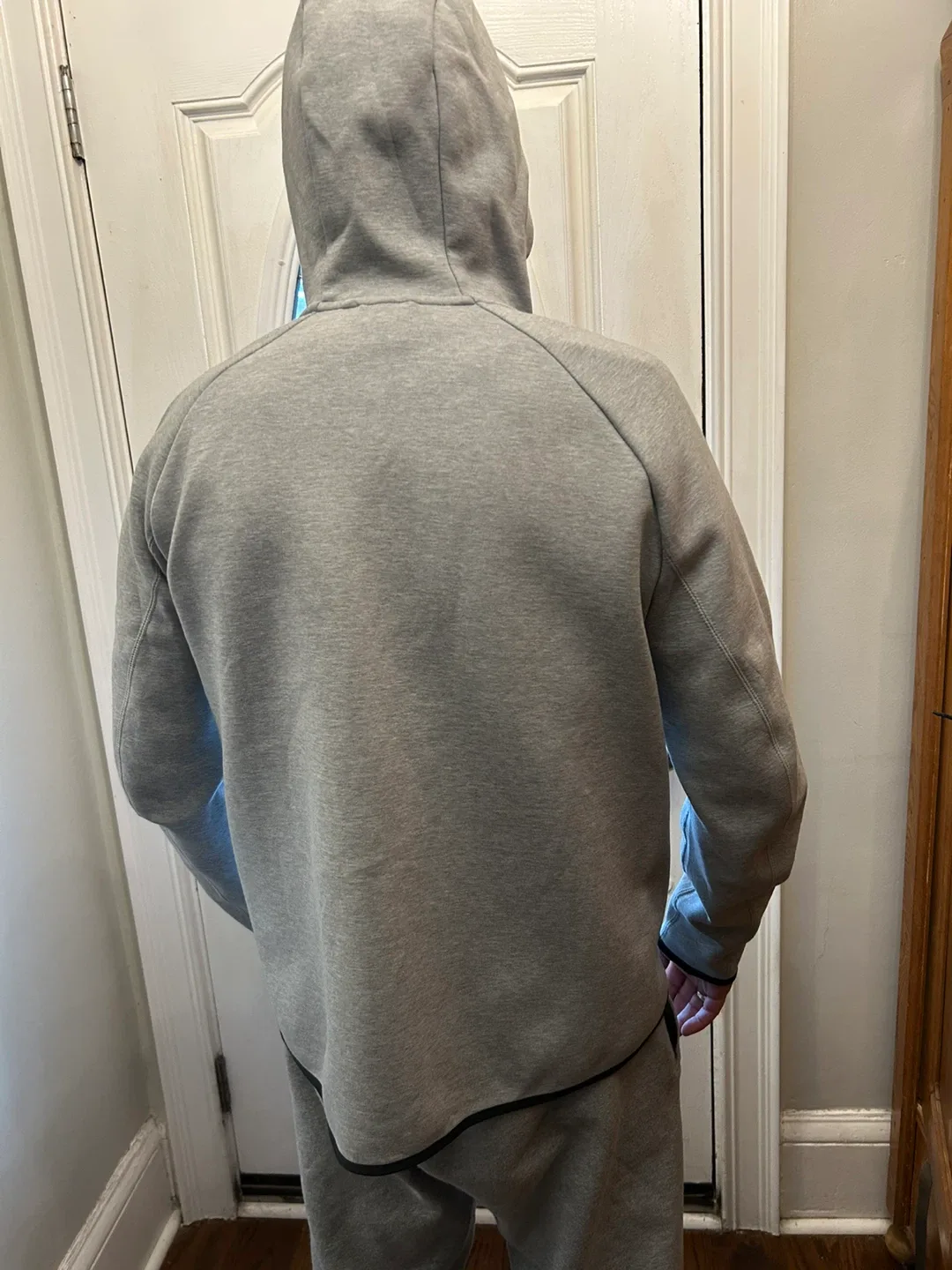 Nike Tech Fleece Full Zip Hoodie - Grey