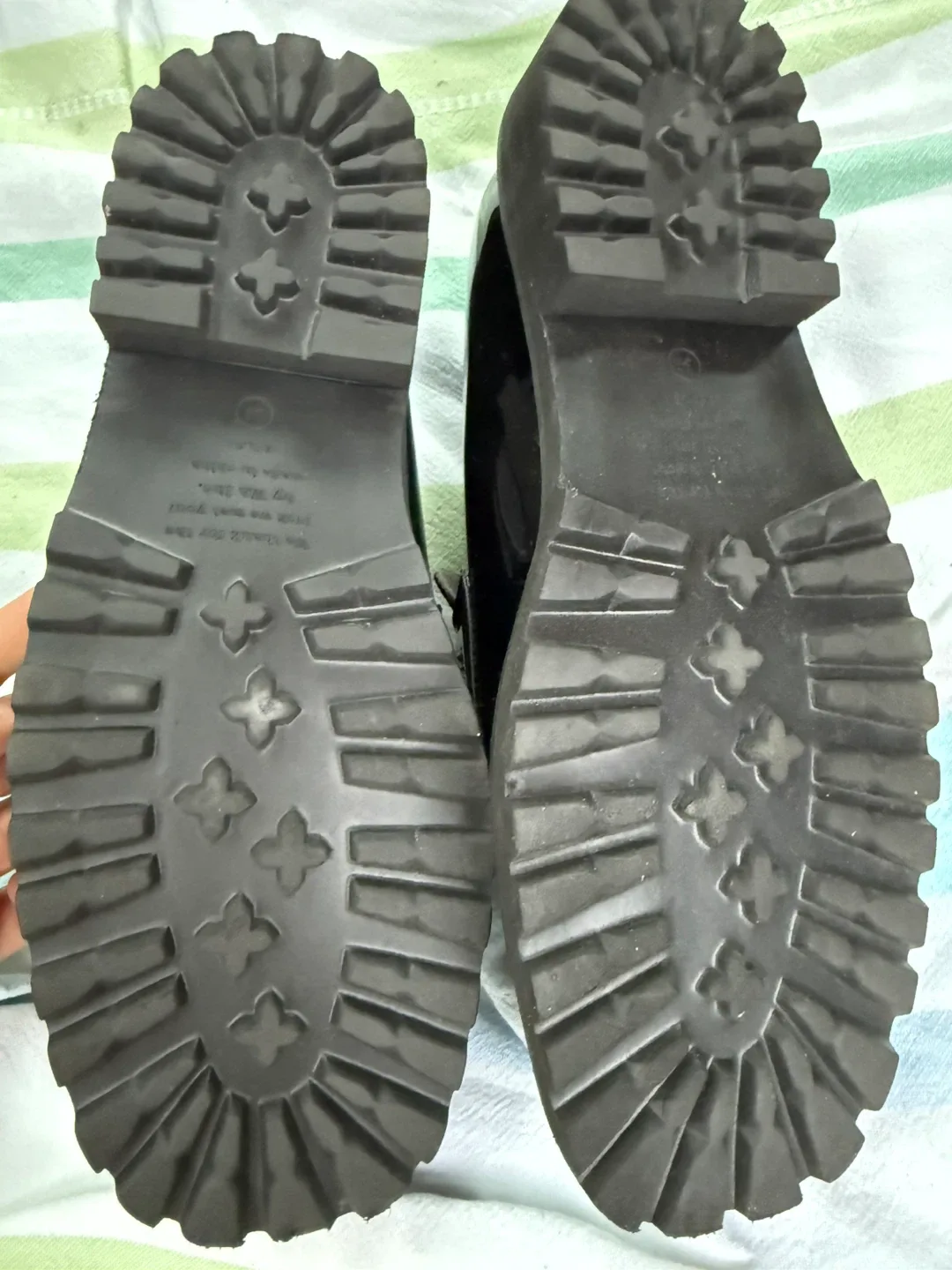 Oriental Traffic Black Embellished Loafers - Size 9 image indicator(4)