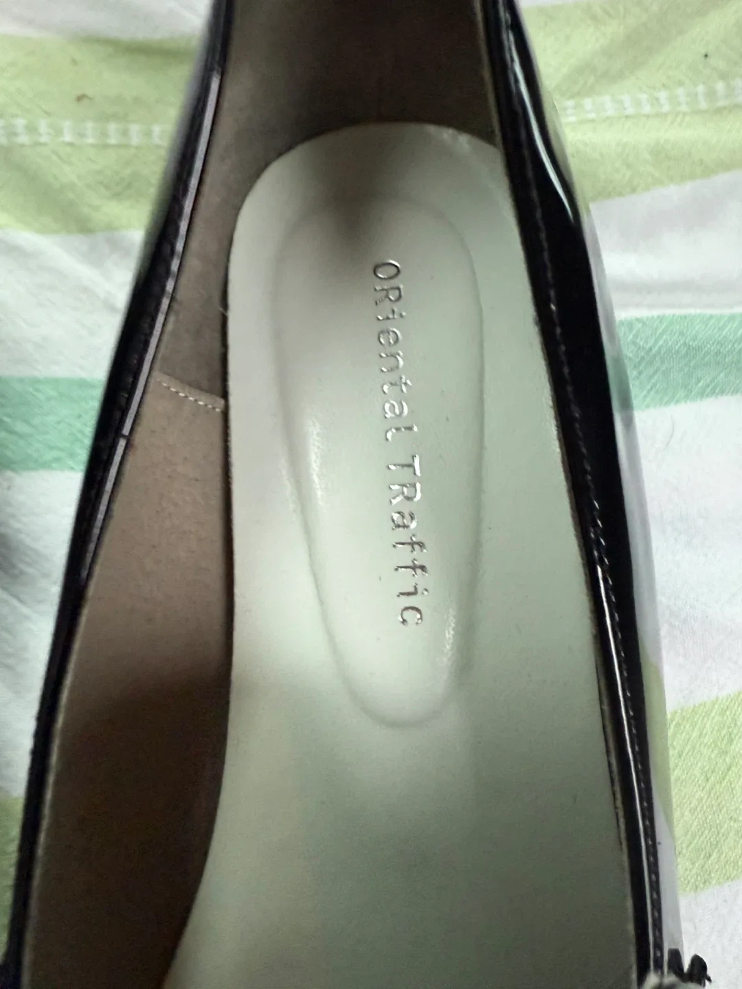 Oriental Traffic Black Embellished Loafers - Size 9 image indicator(5)