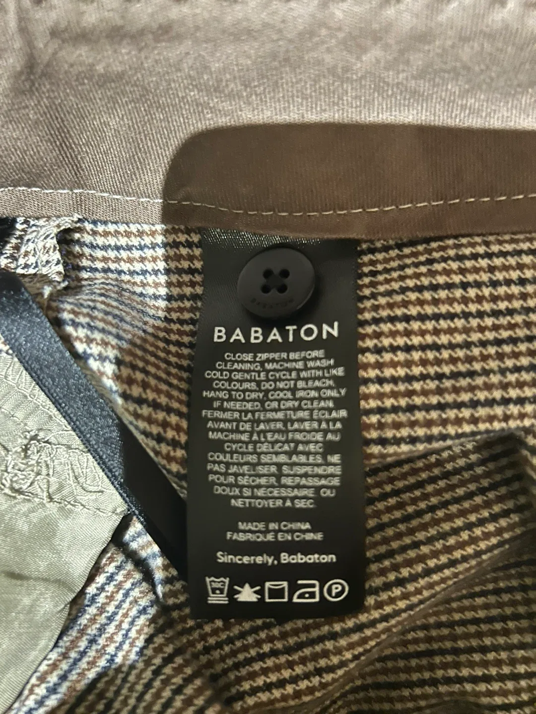 Babaton Atelier Houndstooth Pants - Size 16 image indicator(5)