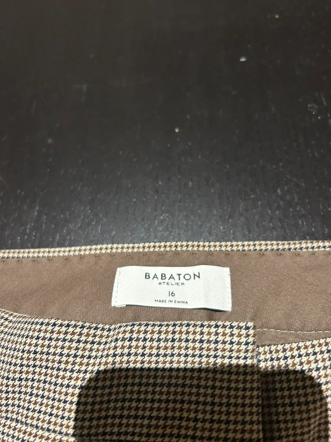 Babaton Atelier Houndstooth Pants - Size 16 image indicator(2)