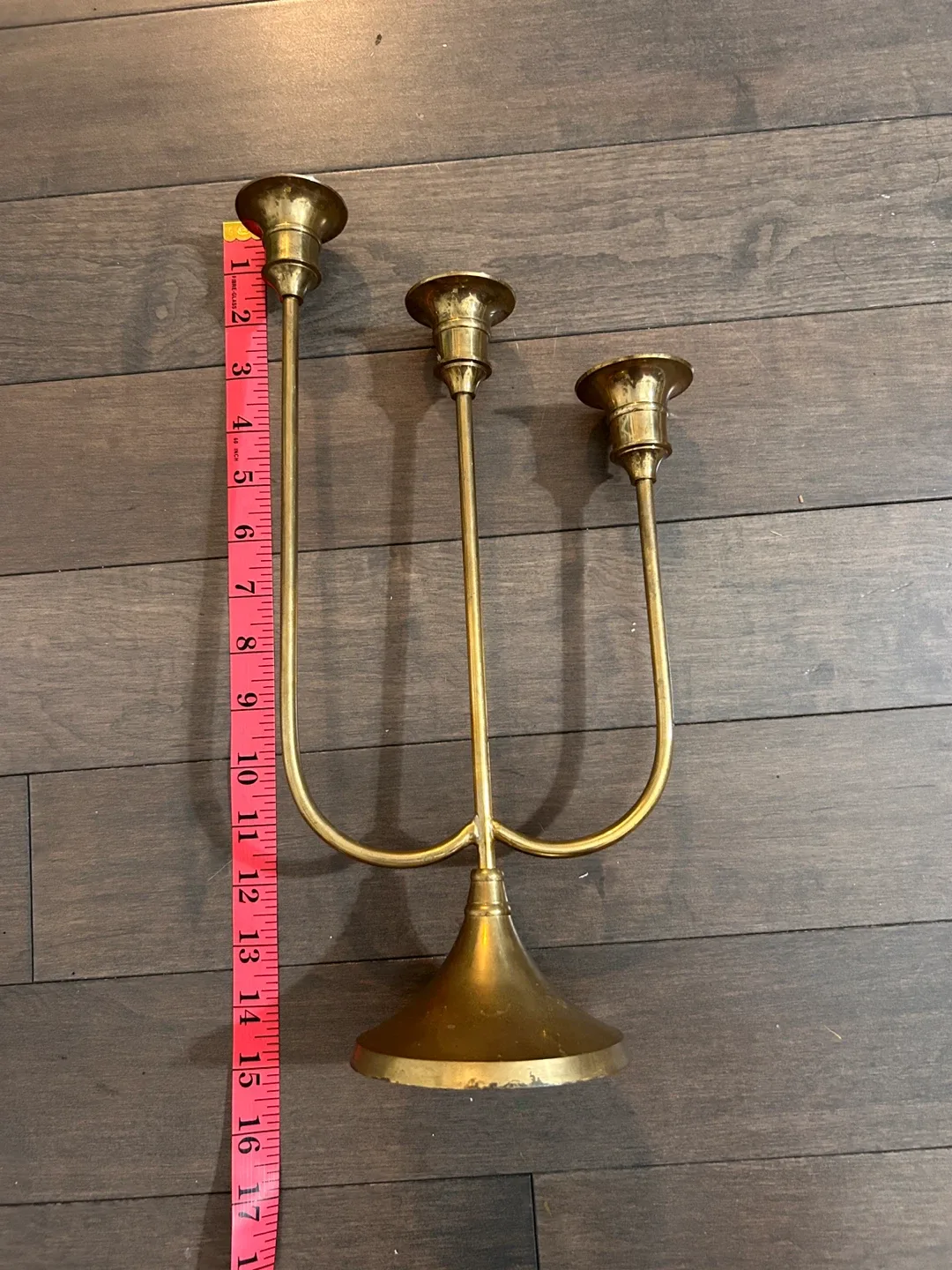 Vintage Brass Candlestick Holder
