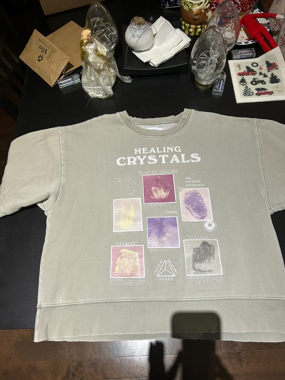 Tna Healing Crystals Sweatshirt - Size 3