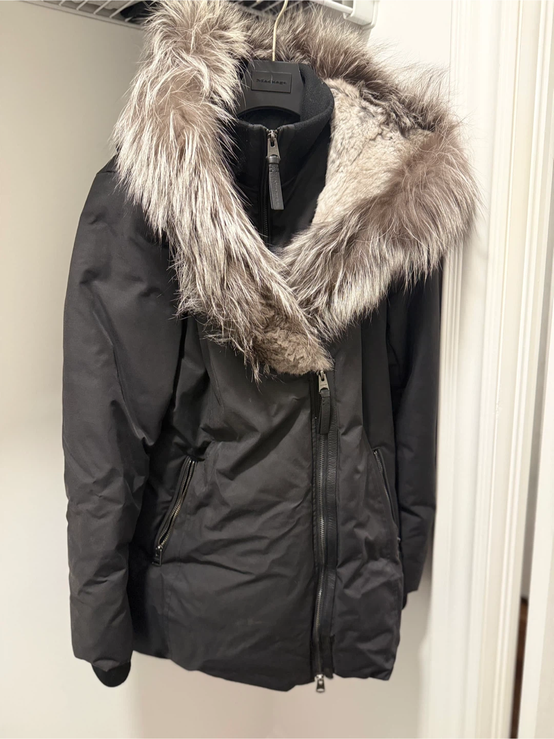 Mackage Down Winter Coat with Fur Trim - photo 2