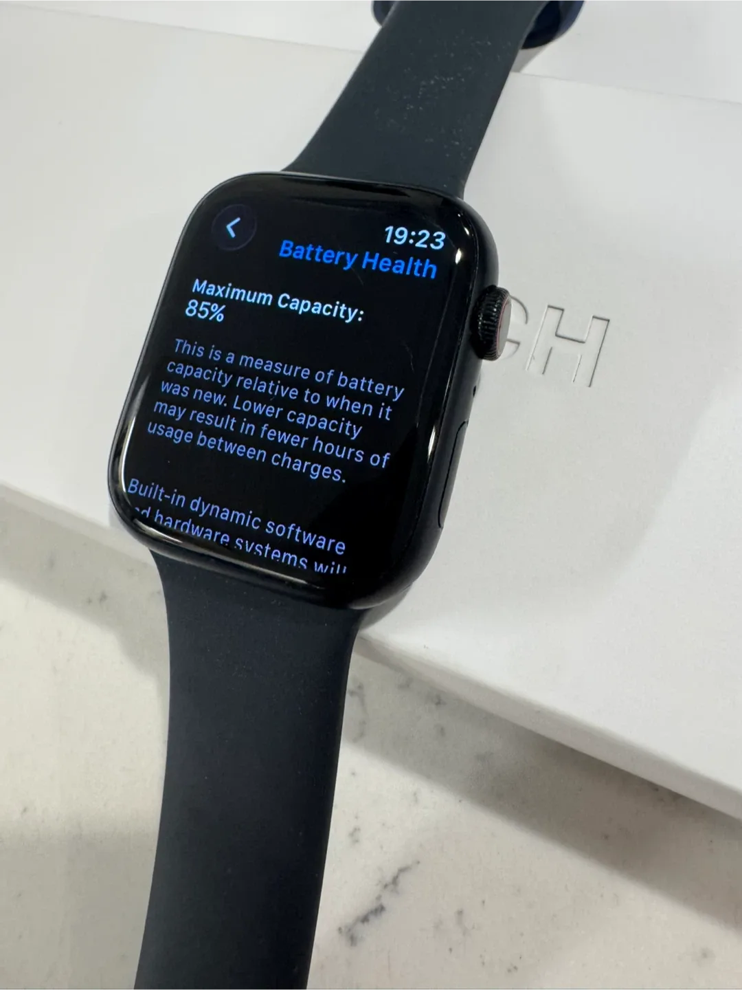 Apple Watch Series 8 GPS Midnight Aluminum 45mm image indicator(4)