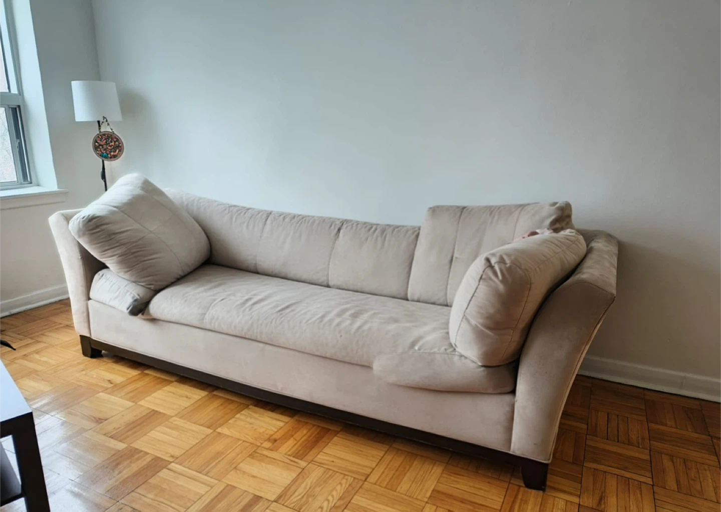 Beige Sofa - Comfortable and Stylish