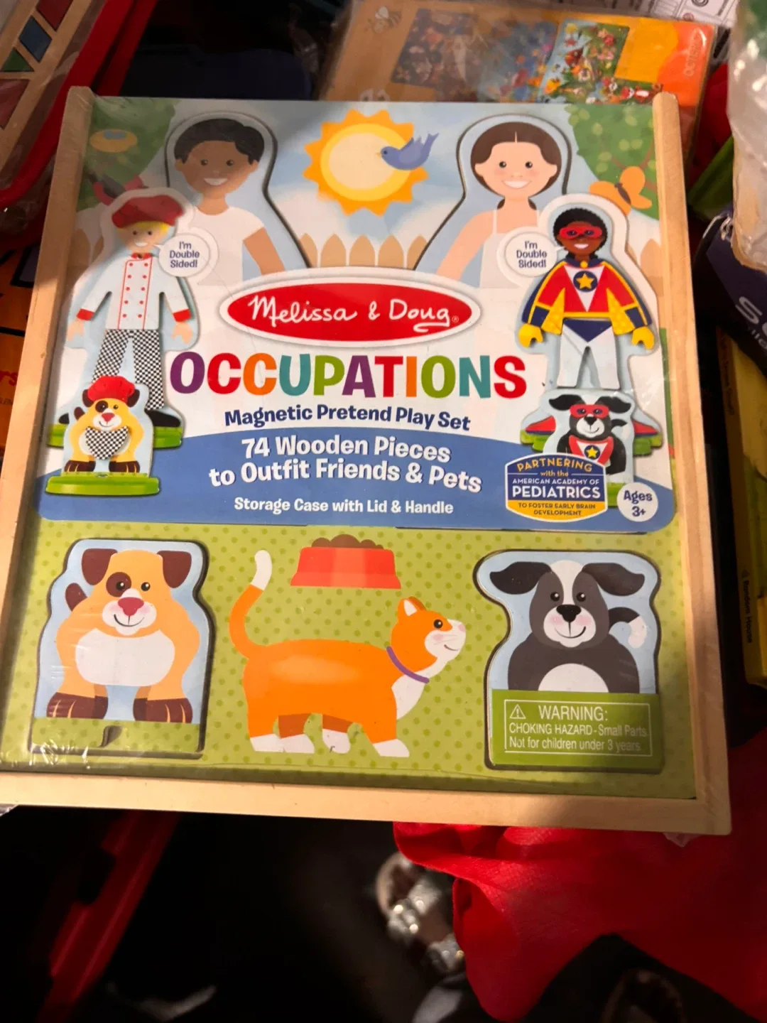 Melissa & Doug Occupations Magnetic Pretend Play Set
