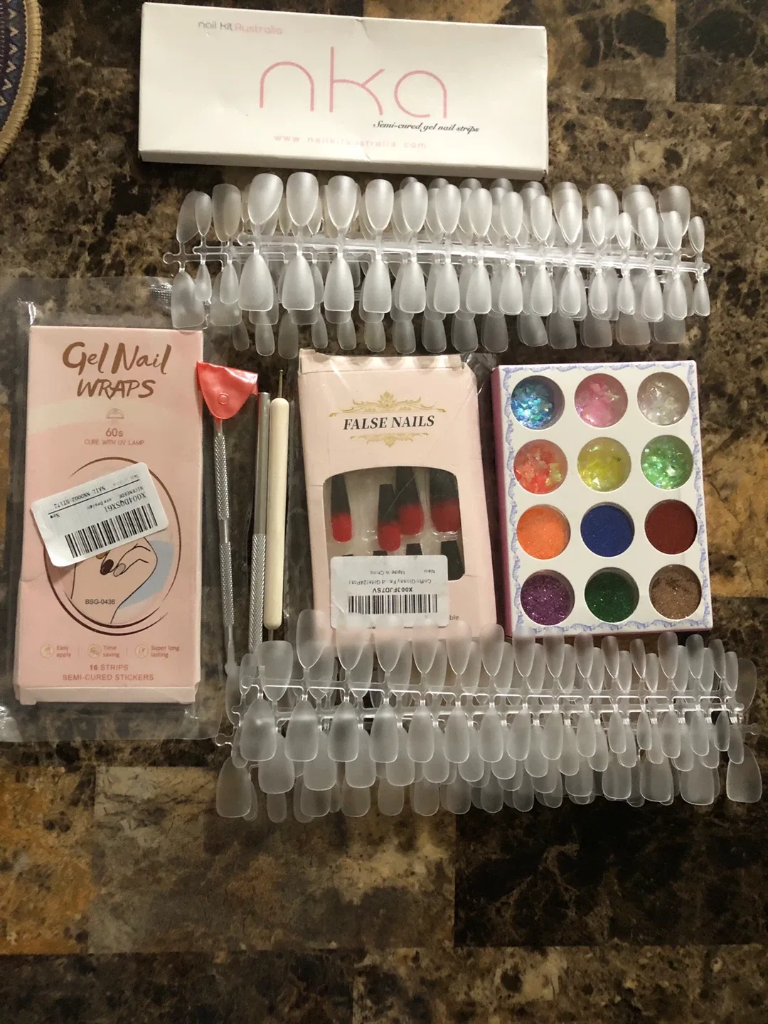 NKA Nail Kit Australia Semi-Cured Gel Nail Strips