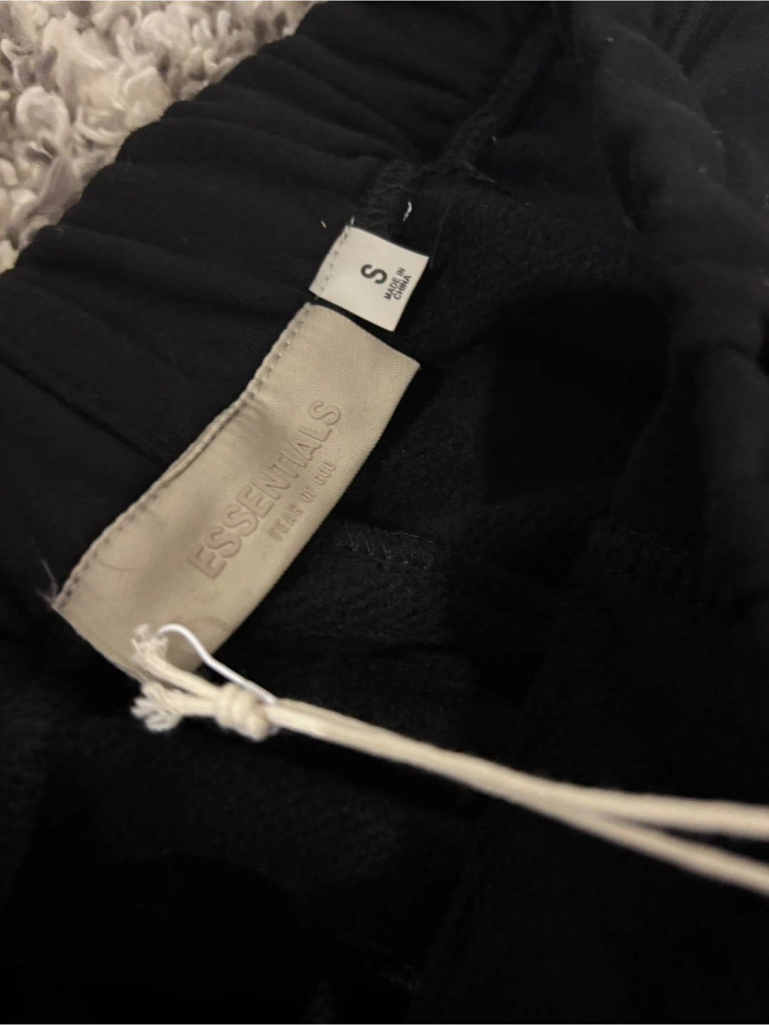Essentials Fear of God Black Pants - Size S - photo 3