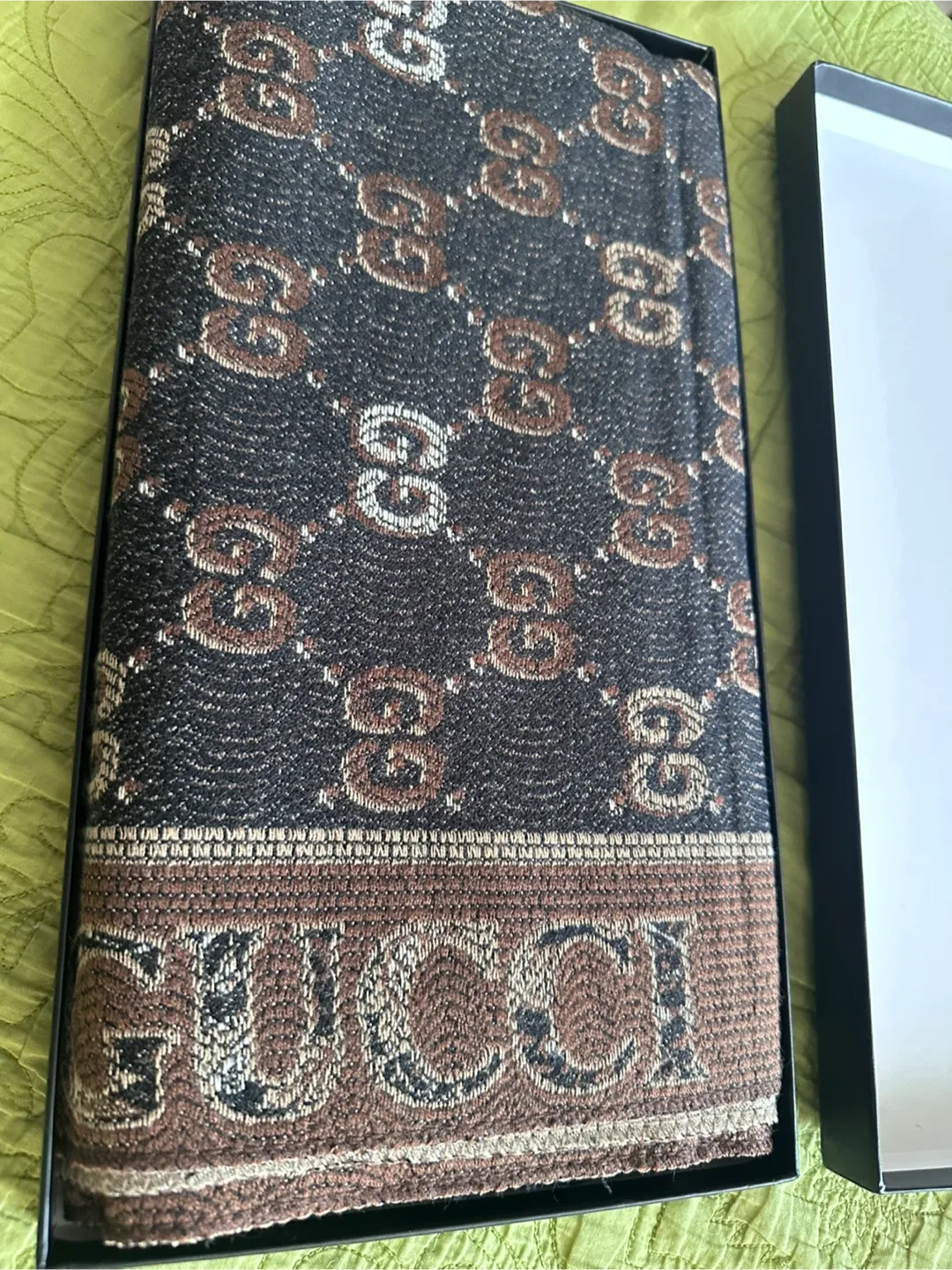 Gucci Wool Blend Scarf Replica