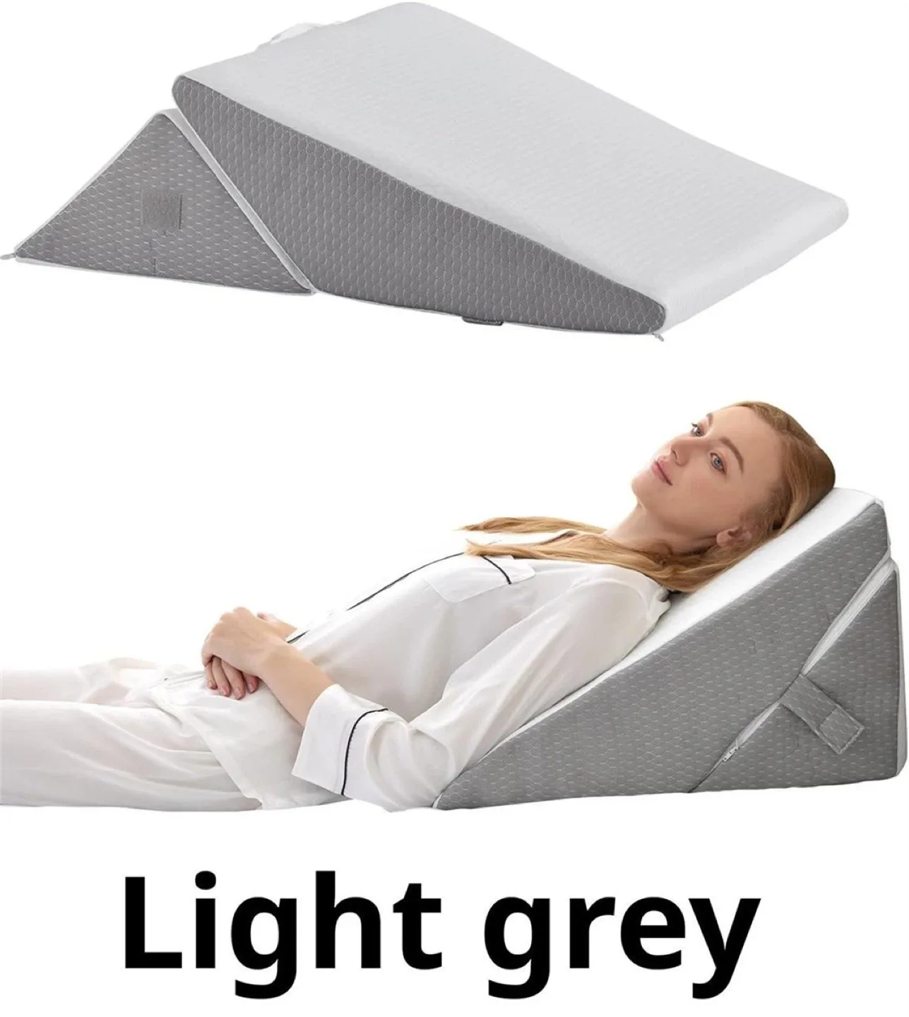 Bed Wedge Pillow multifunctional, multi use image indicator(2)