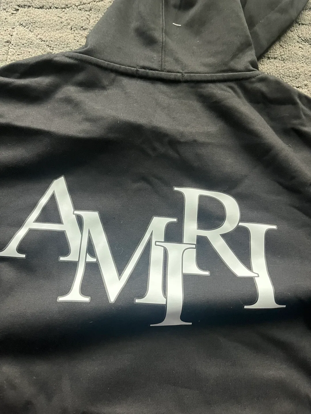 AMIRI Black Hoodie Size M image indicator(5)