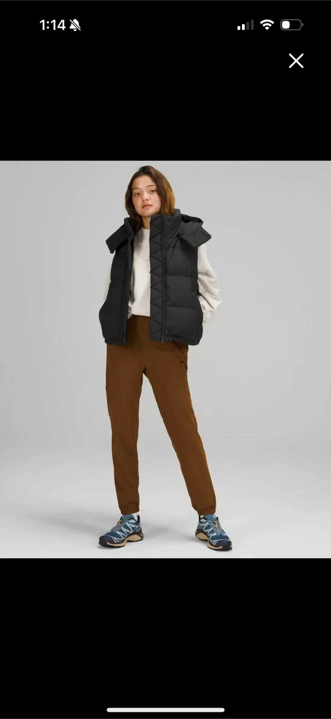 New Lululemon Wunder Puff Cropped Vest - Size 14