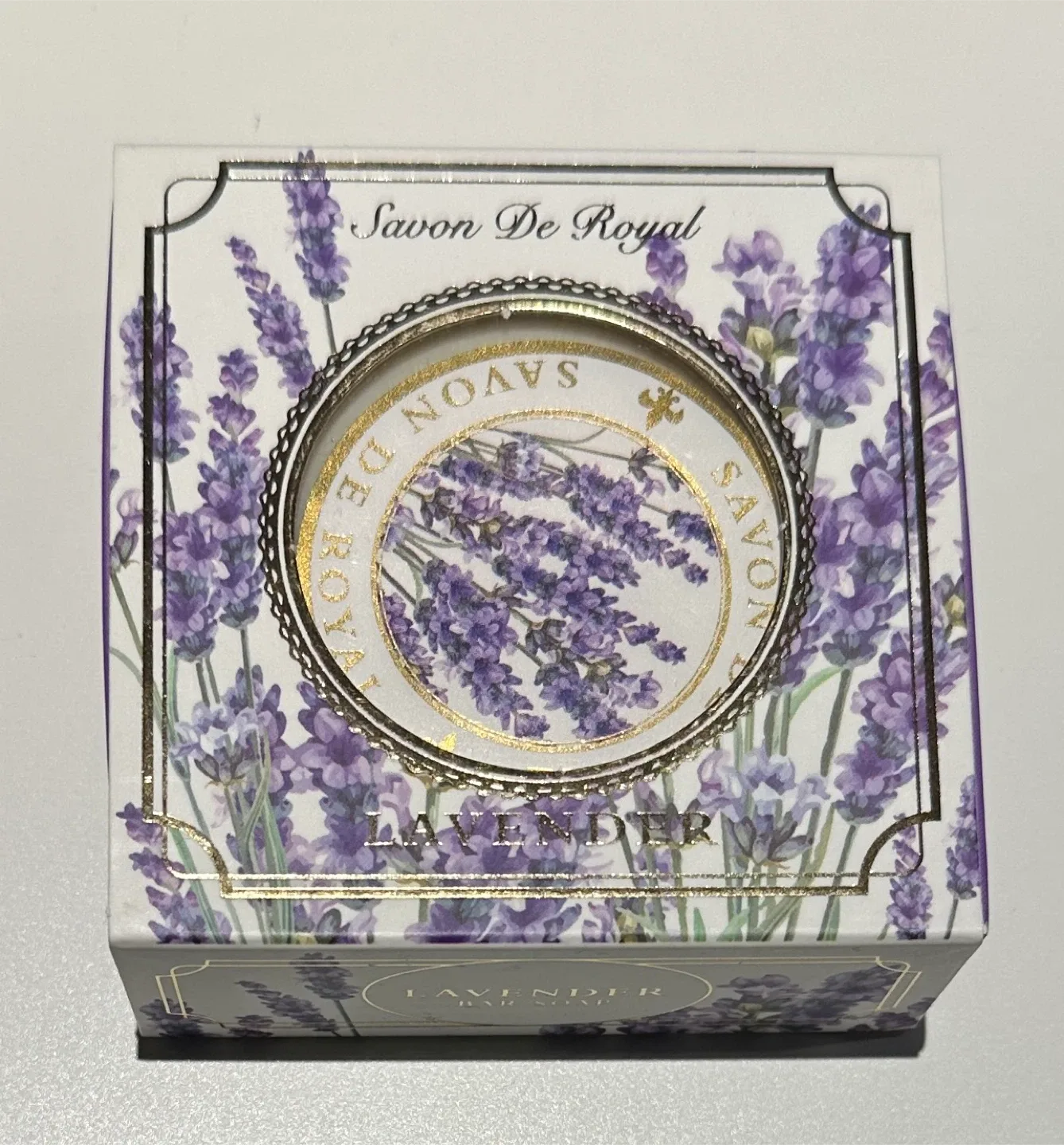 Savon De Royal Lavender Vegetable Bar Soap