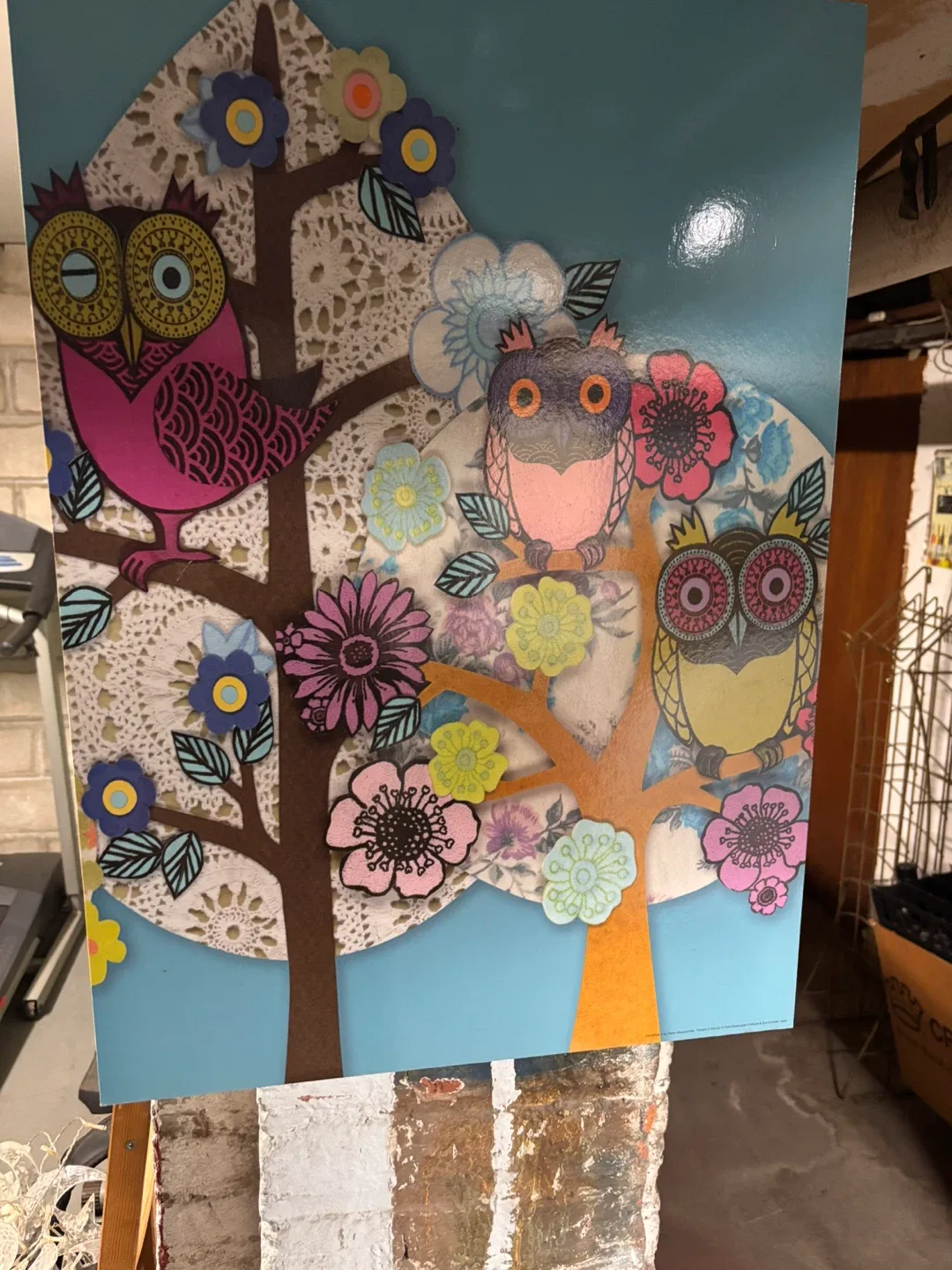 Owl Tree Artwork
