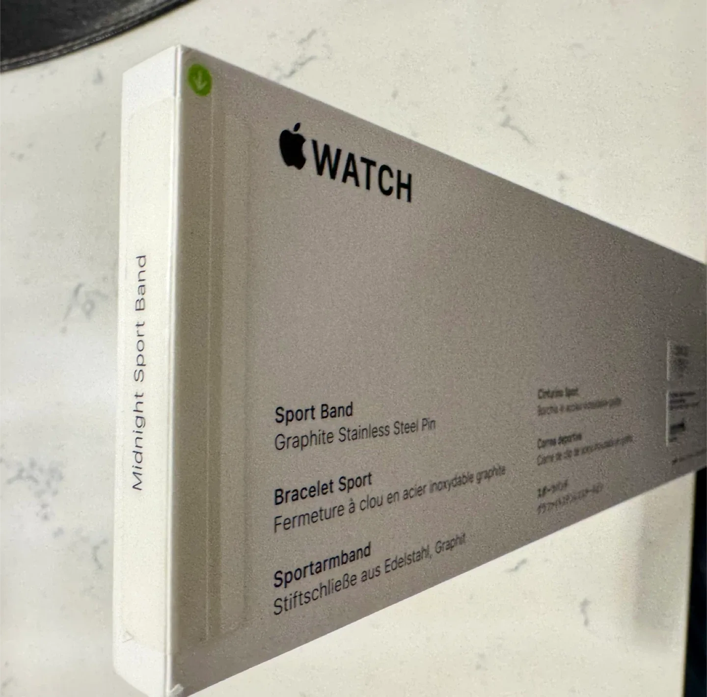 Apple Watch Midnight Sport Band 45mm - New