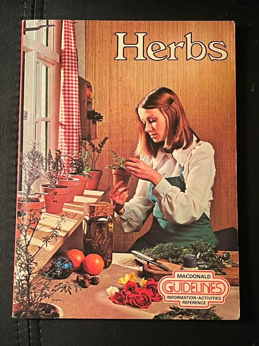 Herbs vintage guidebook #cleanout