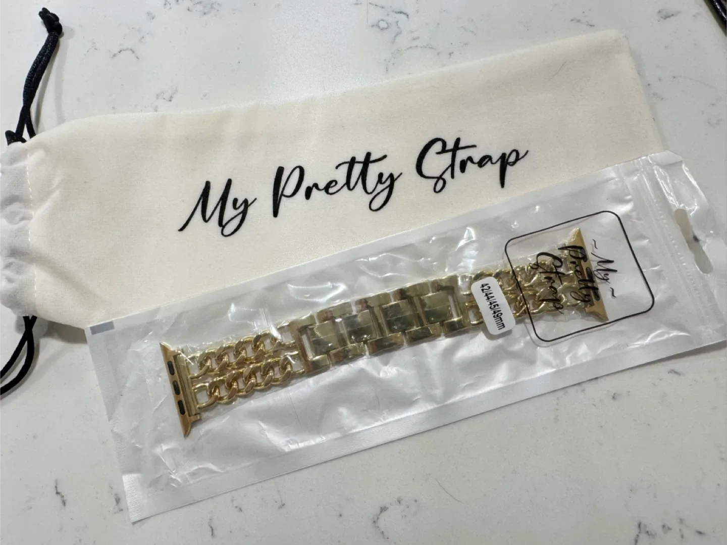 My Pretty Strap Double Chain Apple Watch Band
