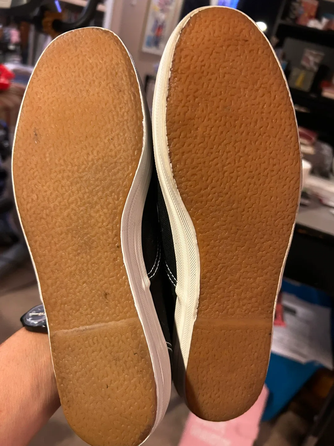 Keds Original Black Canvas Sneakers image indicator(4)