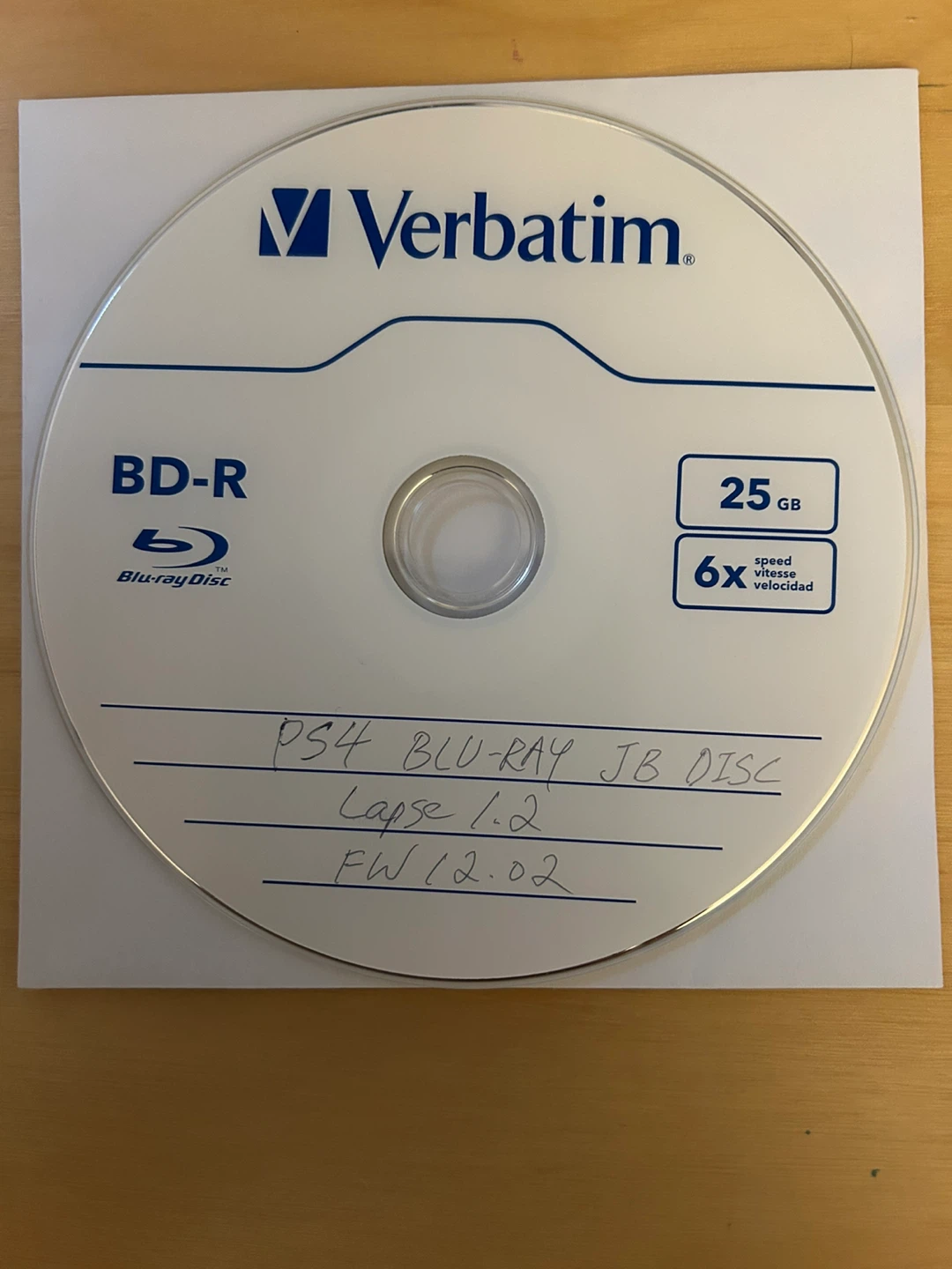 PS4 Jailbreak Blu-ray Disc