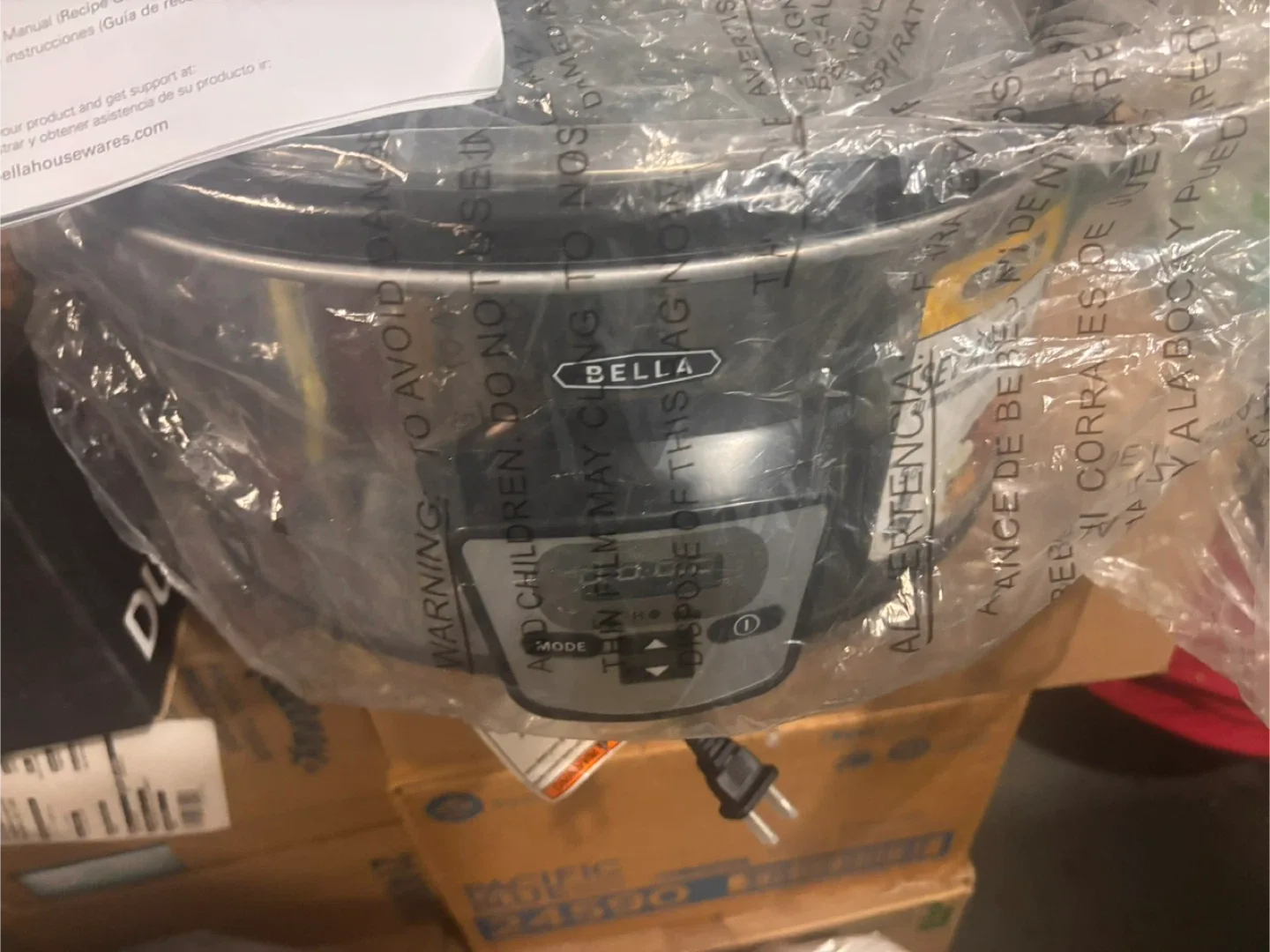 Bella 5QT Programmable Slow Cooker - New