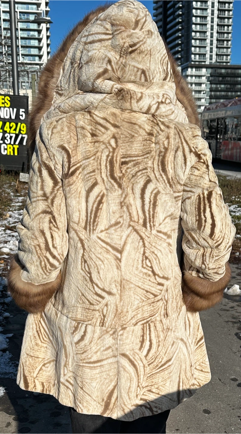 Marco Varni Fur Fashion Coat - photo 2