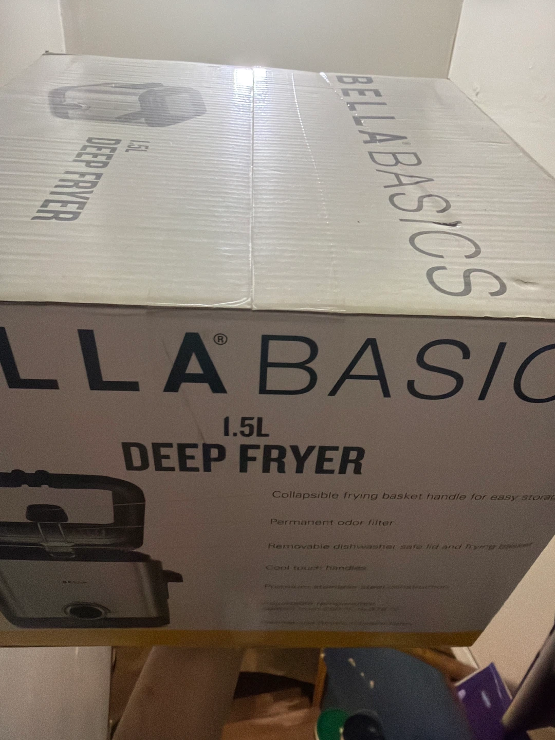 “#cleanout”Bella Basics 1.5L Deep Fryer - Like New! - photo 3