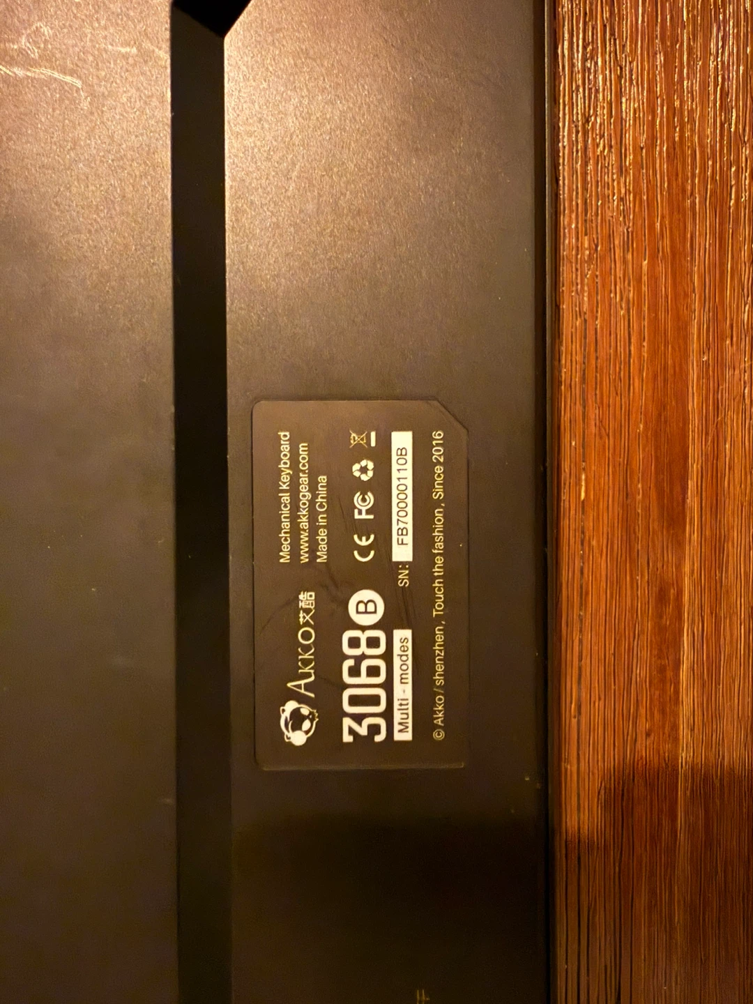 Akko 3068B Multi-Modes Mechanical Keyboard - photo 2