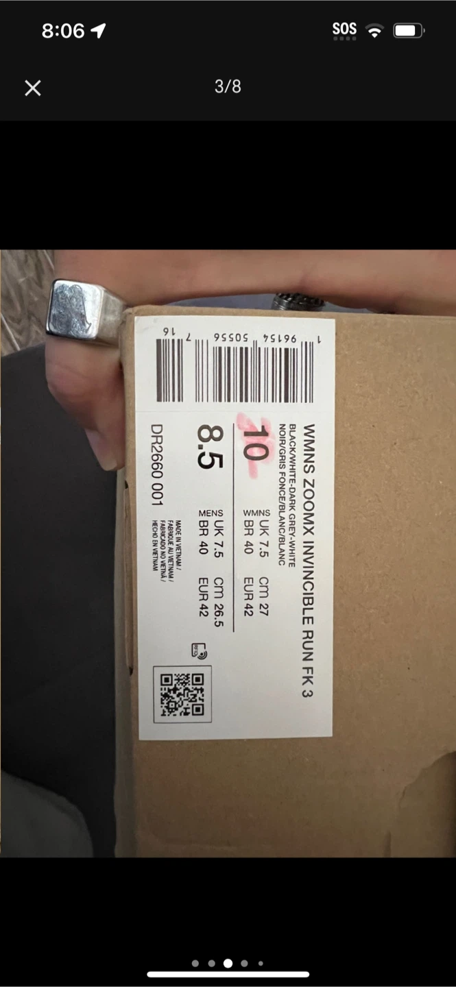 Nike ZoomX Invincible Run Fk 3 - US 8.5 - photo 4