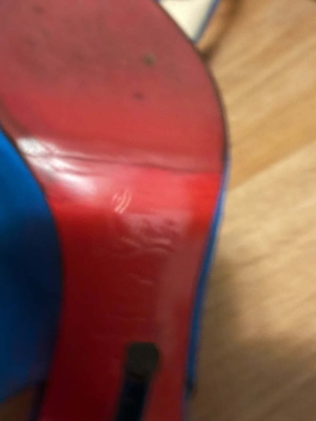 Christian Louboutin Glitter Slingback Heels - Size 37.5 image indicator(6)